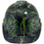 Nuclear Fallout Hydro Dipped Cap Style Hard Hats - Front