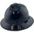 MSA V-Gard Full Brim Hard Hats with One-Touch Suspensions Navy Blue - with Protective Edge
