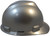 MSA Cap Style Large Jumbo Hard Hats with Fas-Trac Suspensions Silver  - Right Side View