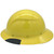 DAX Fiberglass Composite Hard Hat  Full Brim Yellow - Left