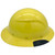 DAX Fiberglass Composite Hard Hat  Full Brim Yellow - Right