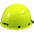 DAX Hard Hat - Cap Style High Vision Lime - Back View