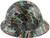 Star Wars Style Full Brim Hydro Dipped Hard Hats - Left Side View
