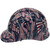 USA Flag Cap Style Hydro Dipped Hard Hats - Left