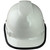 Pyramex Ridgeline Full Brim Style Hard Hat with White Graphite Pattern with Protective Edge - Front