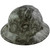 GLOW IN THE DARK Skeleton Sailors Style Full Brim Hydro Dipped Hard Hats - Oblique View
