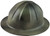 SkullBucket Aluminum Full Brim Hard Hats with Ratchet Suspensions - Textured - Oblique View