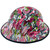 Maui Vacation Design Full Brim Hydro Dipped Hard Hats - Edge Right