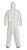 DuPont TYVEK Nonwoven Fiber Coveralls Standard Suit With Zipper Front Single Suit ~  Back View