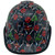 Avengers Design Cap Style Hydro Dipped Hard Hats ~ Edge Front