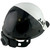 Actual Carbon Fiber Hard Hat - Cap Style 5050 Camo Black and White