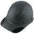 DAX Fiberglass Composite Hard Hat - Cap Style Textured Gunmetal Gray 