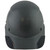 DAX Carbon Fiber Hard Hat - Cap Style Textured Gunmetal Gray