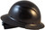 DAX Fiberglass Composite Hard Hat - Full Brim Factory Black