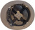 Pyramex Ridgeline Full Brim Style Hard Hat with Camouflage Pattern - 4 Point Suspension Detail