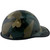 Actual Carbon Fiber Hard Hat - Cap Style Jungle Camo with Protective Edge