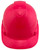 Pyramex Ridgeline Cap Style Hard Hats Hi Viz Pink - Front