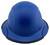 DAX Fiberglass Composite Hard Hat - Full Brim Textured Blue 