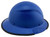 DAX Fiberglass Composite Hard Hat - Full Brim Textured Blue