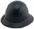 DAX Fiberglass Composite Hard Hat - Full Brim Textured Black with edge