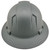 Pyramex Ridgeline Full Brim Style Hard Hat with Silver Graphite Pattern
Back View