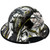 Composite Material Hard Hat - Full Brim Hydro Dipped – American Flag Camo Design with Edge
Right Side  View