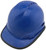 Pyramex Ridgeline VENTED Cap Style Hard Hats Blue - Edge Oblique Left