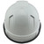 Pyramex Ridgeline VENTED Cap Style Hard Hats White - 6 Point Suspensions