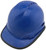 Pyramex Ridgeline Cap Style Hard Hats Blue 6PT - Edge Oblique Left