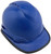 Pyramex Ridgeline Cap Style Hard Hats Blue 6PT - Edge Oblique Right
