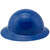 Dynamic Wofljaw Full Brim Fiberglass Hard Hat with 8 Point Ratchet Suspension Blue - Right