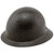 MSA Skullgard Full Brim Hard Hat with STAZ ON Suspension Text Granite - Oblique Left