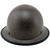 MSA Skullgard Full Brim Hard Hat with STAZ ON Suspension Text Granite - Edge Front