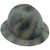 Dynamic Wolfjaw Full Brim Fiberglass Hard Hat with 8 Point Ratchet Suspension Textured Camo - Oblique Right