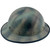 Dynamic Wolfjaw Full Brim Fiberglass Hard Hat with 8 Point Ratchet Suspension Textured Camo - Edge Right