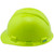 MSA Cap Style Large Jumbo Hard Hats with Fas-Trac Hi Viz Yellow - Left 