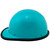 MSA Skullgard (LARGE SHELL) Cap Style Hard Hats with STAZ ON Suspension Teal - Edge Left