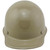 MSA Skullgard (SMALL SHELL) Cap Style Hard Hats with Ratchet Suspension Khaki - Front