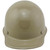 MSA Skullgard (LARGE SHELL) Cap Style Hard Hats with Ratchet Suspension Khaki - Front