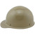 MSA Skullgard (LARGE SHELL) Cap Style Hard Hats with STAZ ON Suspension Khaki - Left