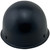 Skullgard Cap Style Hard Hats With Swing Suspension Text Gunmetal Black - Back