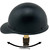 Skullgard Cap Style Hard Hats With Swing Suspension Text Gunmetal Black - Swing Suspension in Transition Position