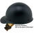 Skullgard Cap Style Hard Hats With Swing Suspension Text Gunmetal Black - Swing Suspension in Reverse Position