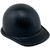 MSA Skullgard (LARGE SHELL) Cap Style Hard Hats with STAZ ON Suspension Textured Gunmetal Black - Edge Oblique Right