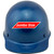 MSA Skullgard (LARGE SHELL) Cap Style Hard Hats with STAZ ON Suspension Metallic Blue - Front