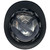 MSA Full Brim C1 Vented Hard Hats with 4 Point Ratchet Suspensions - Black