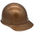 MSA Skullgard (SMALL SHELL) Cap Style Hard Hats with Ratchet Suspension Copper - Oblique Right