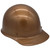 MSA Skullgard (LARGE SHELL) Cap Style Hard Hats with Ratchet Suspension - Copper