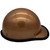 MSA Skullgard (LARGE SHELL) Cap Style Hard Hats with Ratchet Suspension - Copper