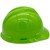 MSA Cap Style Large Jumbo Hard Hats with Fas-Trac Hi Viz Lime - Right